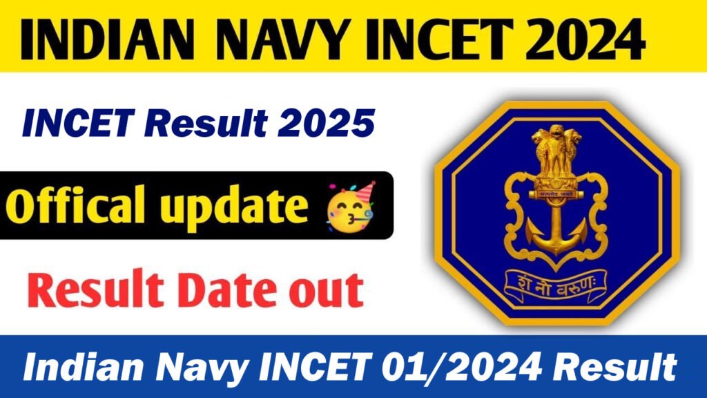 Indian Navy INCET 01/2024 Result